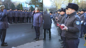 Алматыда полицейлердің қысқы мерзімге дайындығы тексерілді 