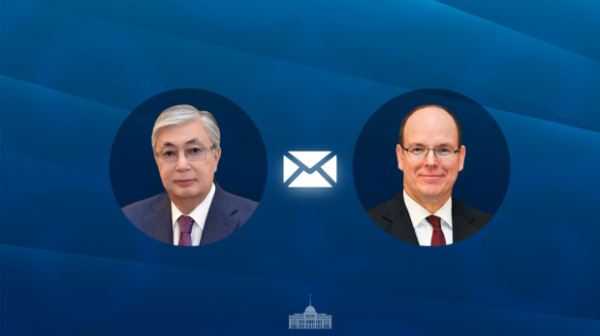 Тоқаев Монако Князіне құттықтау жеделхатын жолдады