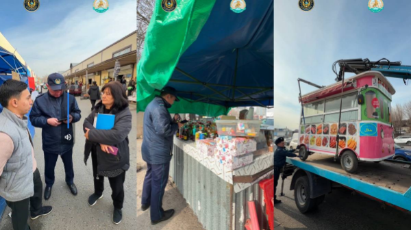 Almatyda polısıa zańsyz saýdamen kúresti kúsheıtti 