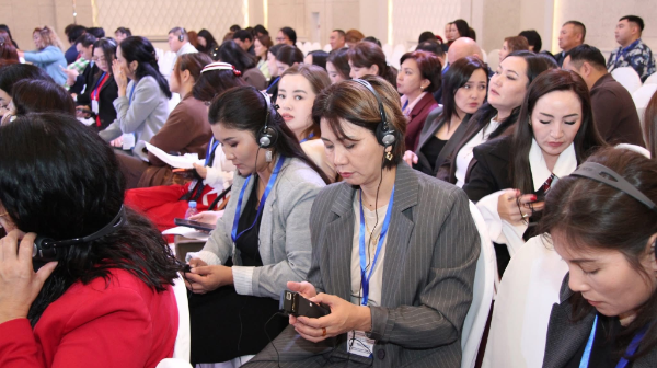 “Bizge ortaq aqparattyq keńistikti biriktirý zaman talaby”