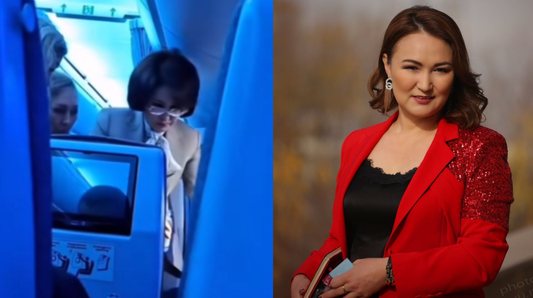 Министр Әлназарова ұшақ бортында құтқарған адам танымал журналист болып шықты 