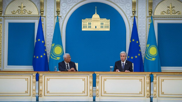 Еуропалық Кеңес президенті Қазақстанның бейбітшілік орнатудағы рөлін жоғары бағалады