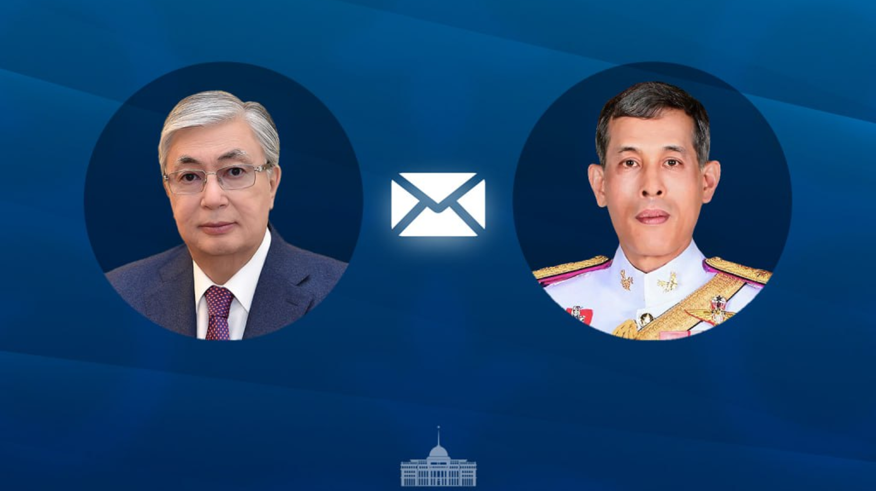 Мемлекет басшысы Таиланд короліне құттықтау жеделхатын жолдады 