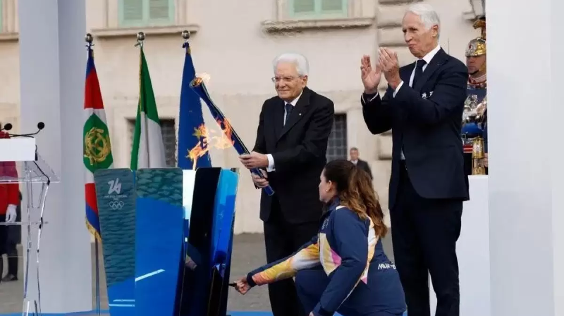 2026 jylǵy qysqy Olımpıada oıyndarynyń alaýy jaǵyldy