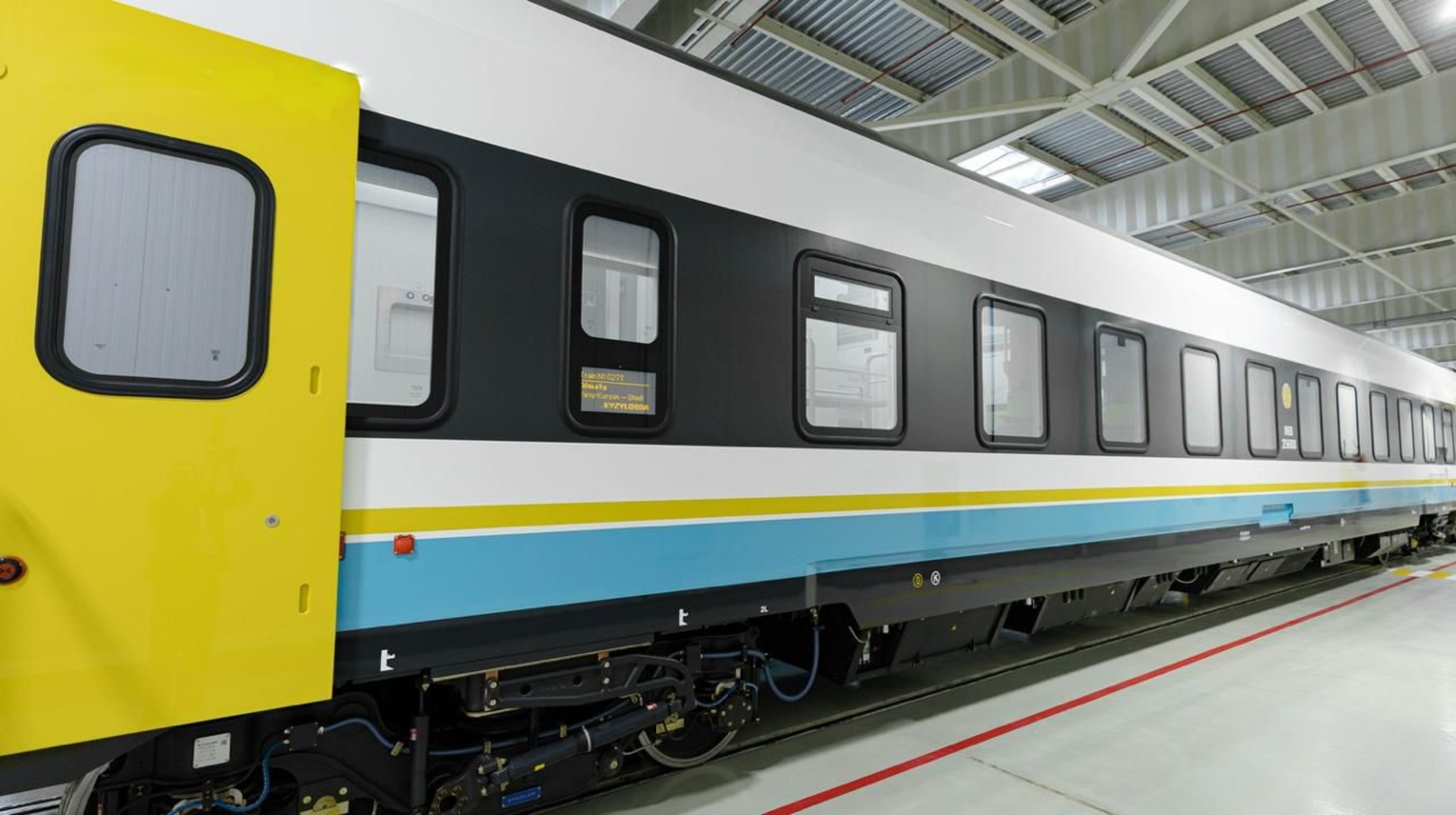 QTJ jańa plaskart vagondarynyń alǵashqy beınelerin jarıalady