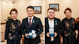 Иманбек Зейкенов пен Еркебұлан Тоқтар мемлекеттік наградамен марапатталды 