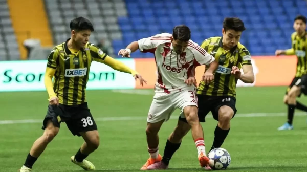 “Қайрат” жастар құрамасы “Олимпиакосты” 2:0 есебімен жеңді