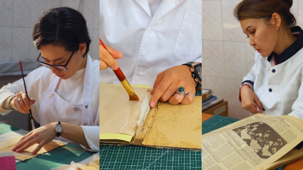 "كىتاپتارعا دا ەم كەرەك". ۇلتتىق كىتاپحانادا ەسكى كىتاپتارعا ەكىنشى ءومىر سىيلايتىندار كىمدەر؟