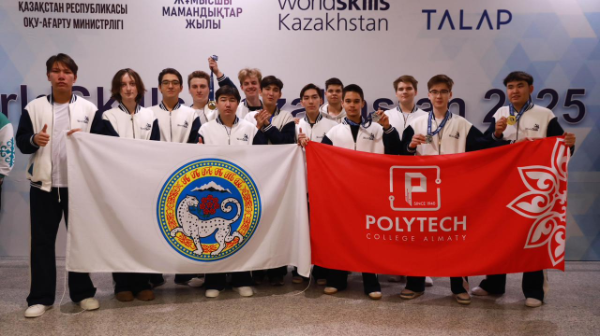 Almaty kolejderiniń qurama komandasy WorldSkills Kazakhstan jarysynyń medaldyq esebinde alǵash ret kósh bastady