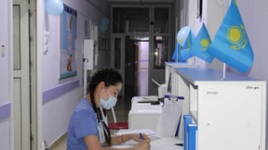 Алматының дәрігерлері жұмыс орнын "I Love KZ" сәнінде безендірді 