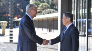 Қасым-Жомарт Тоқаев Жапония Императорының сарайына барды