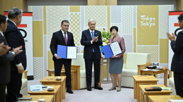 استانا مەن توكيو ءوزارا تۇسىنىستىك تۋرالى مەموراندۋمعا قول قويدى