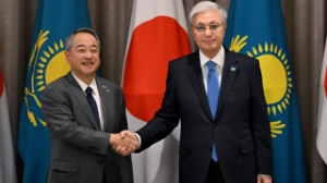 Мемлекет басшысы Sumitomo компаниясының президенті Шинго Уэноны қабылдады