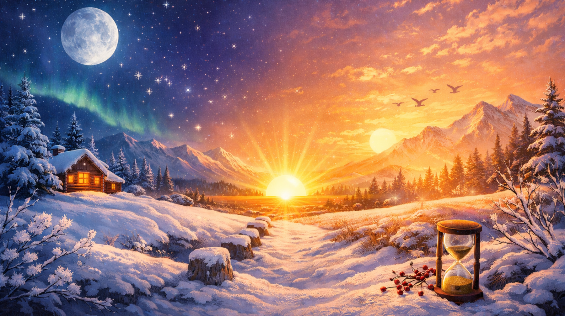 Қысқы күн тоқырауы: жылдың ең қысқа күні мен ең ұзақ түні