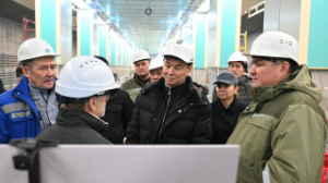 Дархан Сатыбалды “Қалқаман” жаңа метро бекетінің құрылысымен танысты