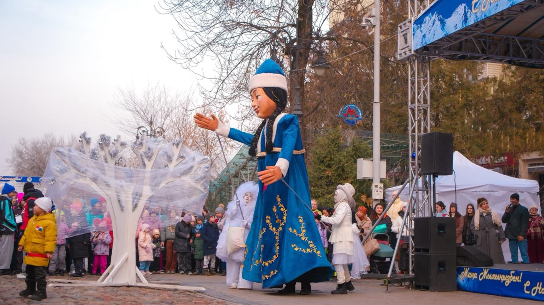 Алматыда «Панфиловтағы жаңа жыл» қалалық фестивалі өтті