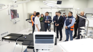 Алматыда №4 қалалық клиникалық аурухананы қайта жаңғырту және жаңарту жұмыстары аяқталды