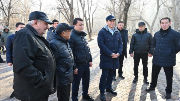 Almaty ákimi Esen Dúısenov kóshesiniń bir bóligin kóriktendirý jobasymen tanysty