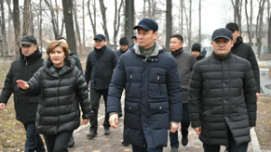 Алматы әкімі жұмыс сапары барысында Жетісу ауданындағы нысандарды аралады