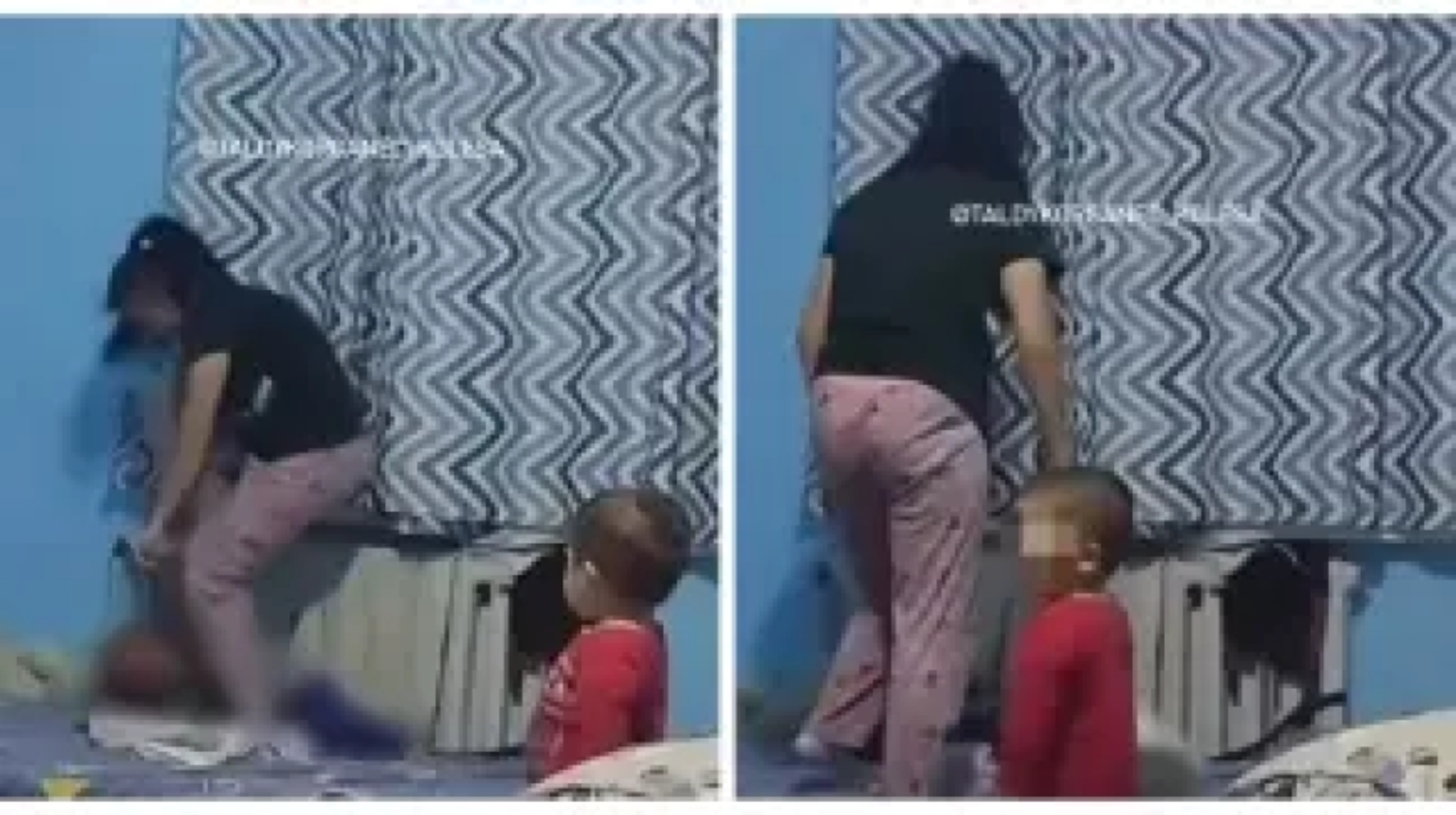 Баласын аяусыз ұрып-соққан әйел қамалды