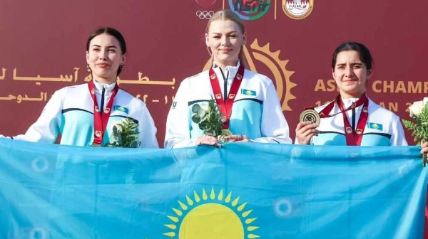 Qazaqstandyq mergender Azıa chempıonatynda altyn medal jeńip aldy