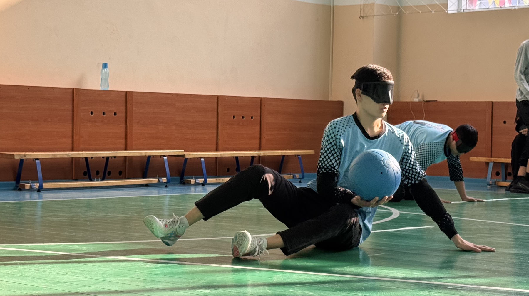 "Senim" áleýmettik qyzmetter ortalyǵynda golboldan sporttyq is-shara ótti