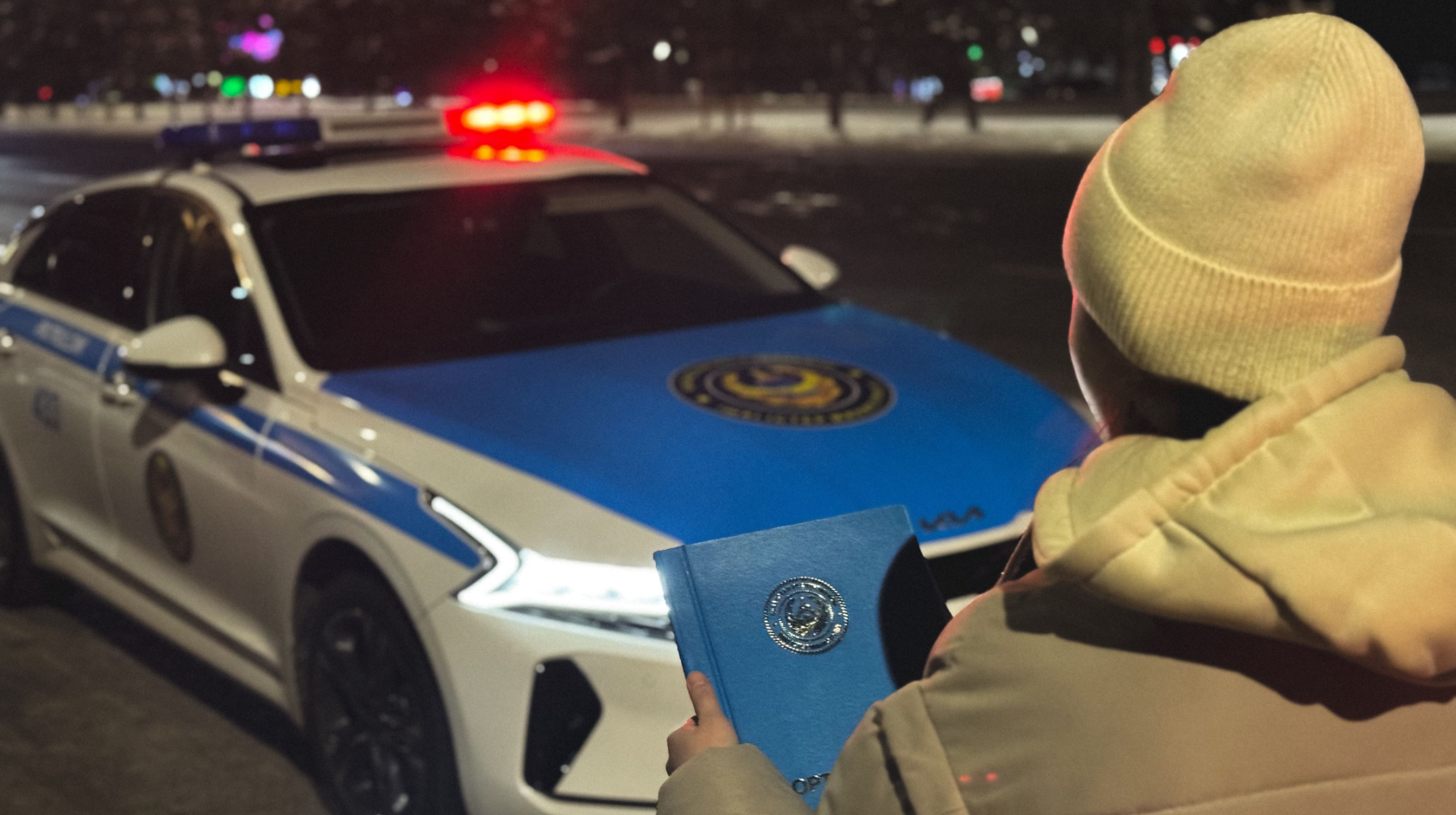 Ұйықтамайтын Алматы: түнгі қалада полиция қызметкерлері қалай жұмыс істейді?- фоторепортаж