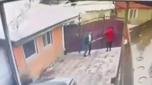 "Таяқпен көк ала қойдай сабаған": Қаскелеңде ер адамның жауыз әрекеті видеоға түсіп қалды