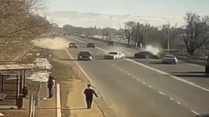 Жетісуда адам өлімімен аяқталған жан түршігерлік жол апатының бейнесі тарады (ВИДЕО)