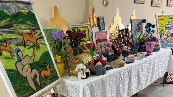 بەلسەندى ۇزاق ءومىر ءسۇرۋ ورتالىعىندا قولونەر جانە شىعارماشىلىق جۇمىستار كورمەسى اشىلدى