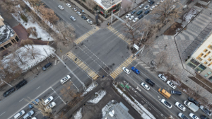 Алматының бірқатар қиылысында бағдаршам фазалары түзетілді