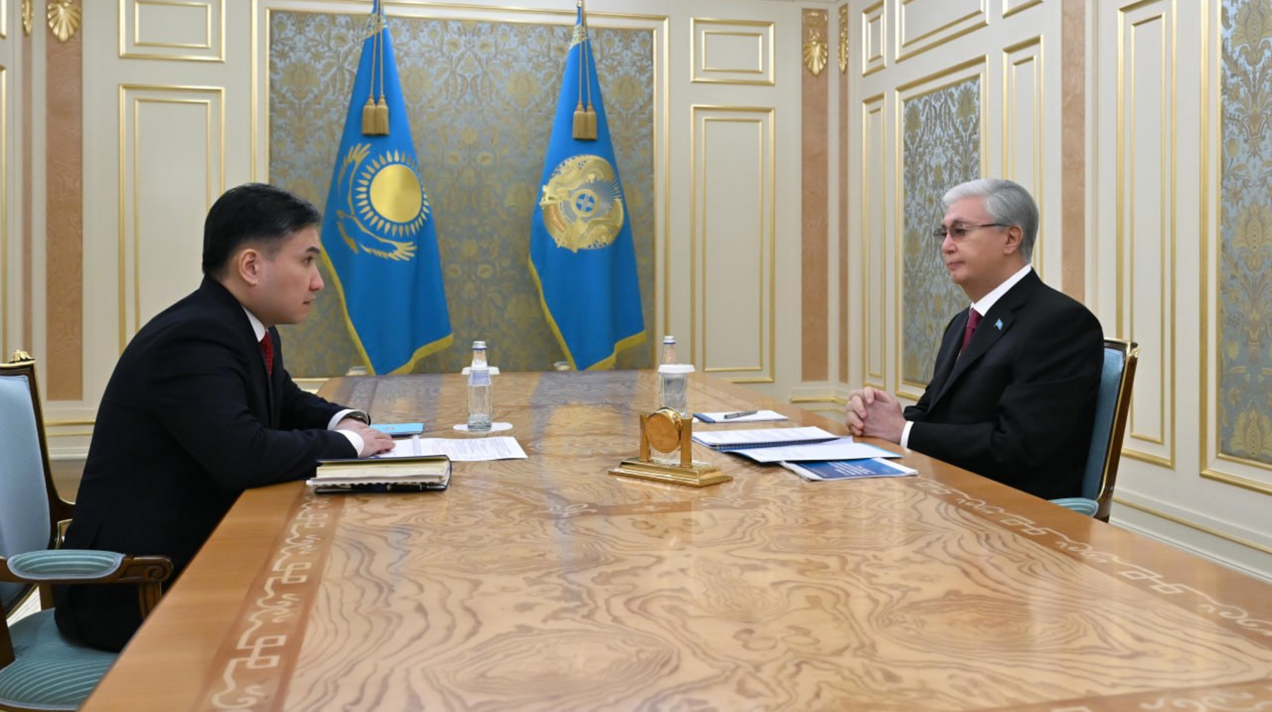 Тоқаев еңбек және халықты әлеуметтік қорғау министрі Асқарбек Ертаевты қабылдады