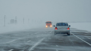 Ауа райына байланысты екі облыста жол жабылды