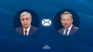 Президент Вьетнам Коммунистік партиясы Орталық комитетінің Бас хатшысына құттықтау жеделхатын жолдады