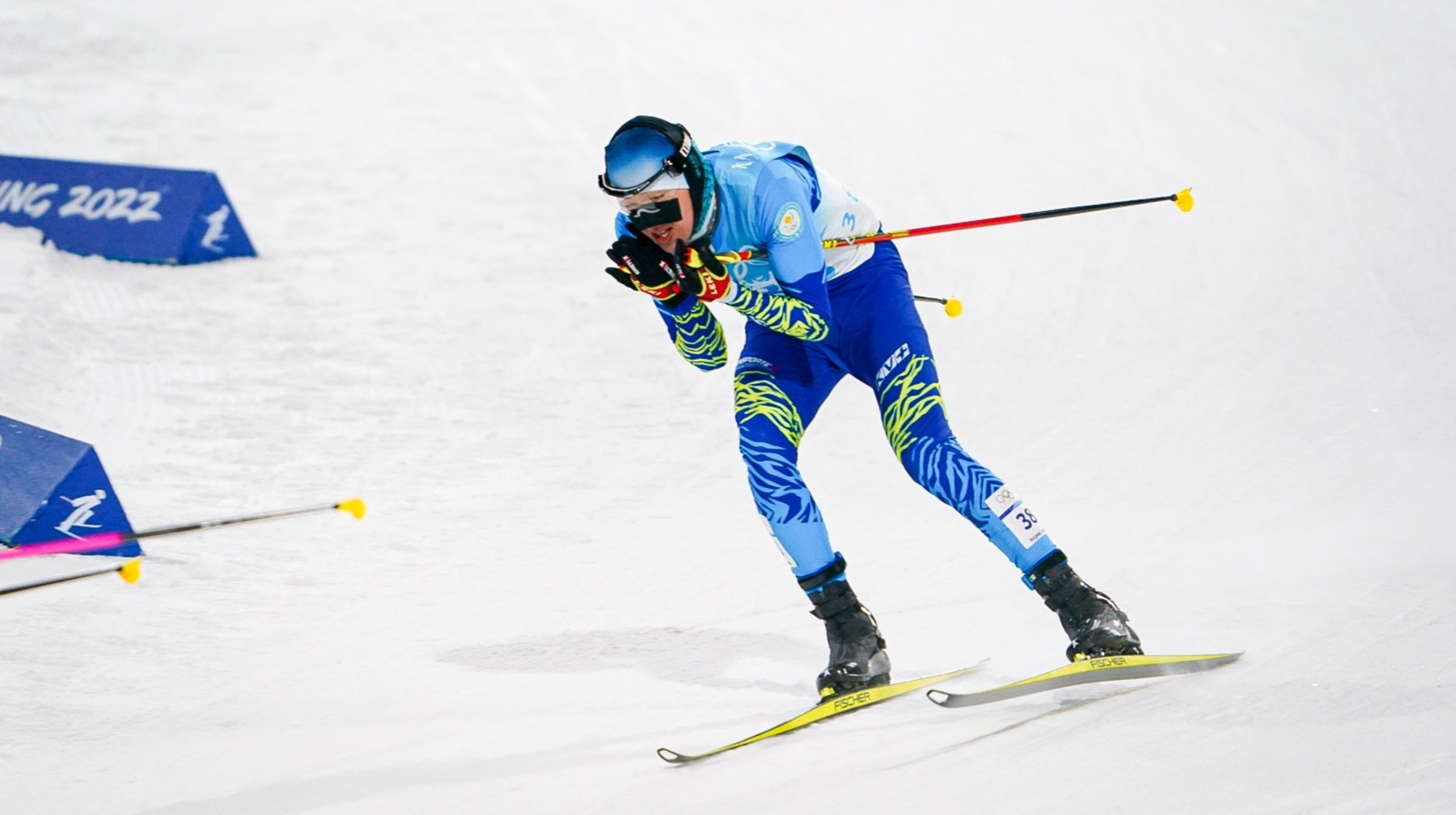 Олимпиада ойындарындағы шаңғы қоссайысы: Шыңғыс Ракпаров үлкен тұғырда сынға түсті