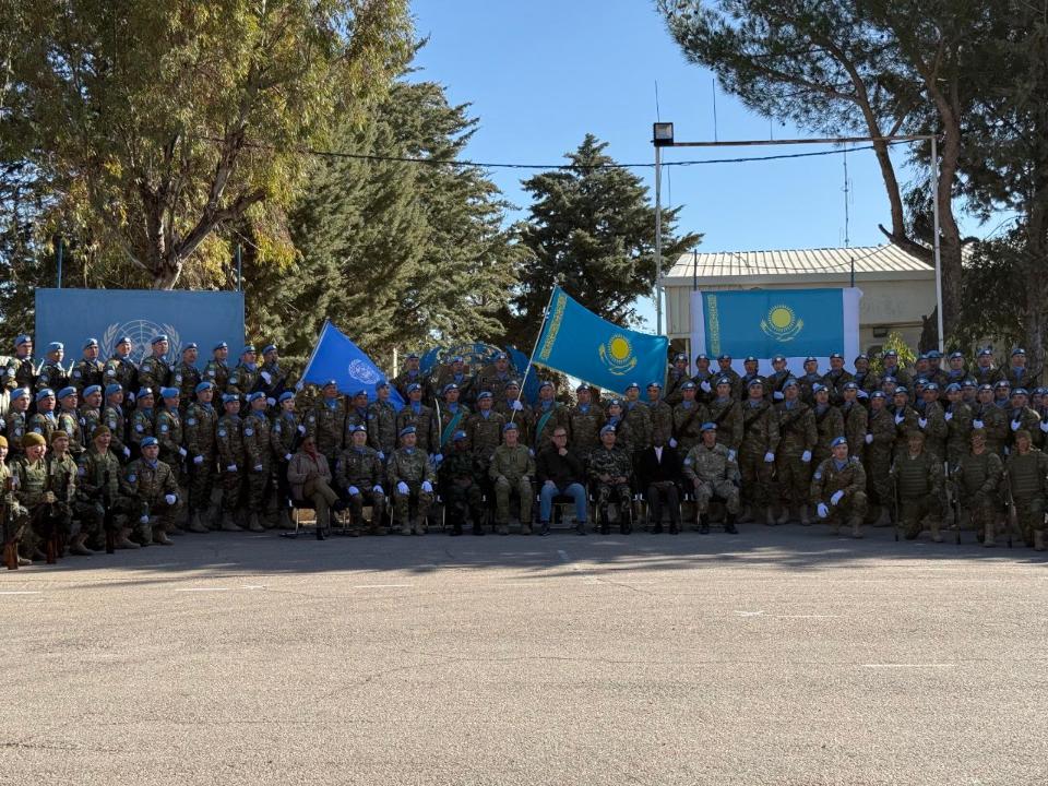 Голан жоталарындағы қазақстандық бітімгерлер мінсіз қызметі үшін БҰҰ медальдарымен марапатталды