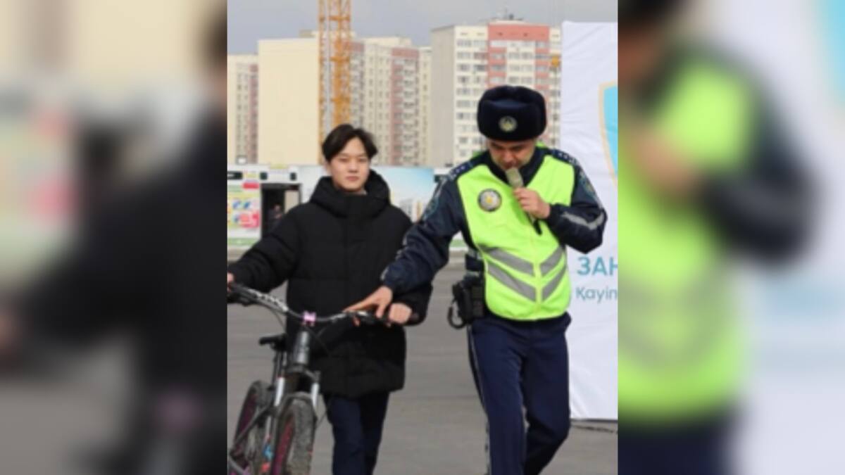 Алматыда оқушыларға жолдағы қауіпсіз мінез-құлық интерактивті форматта үйретілді