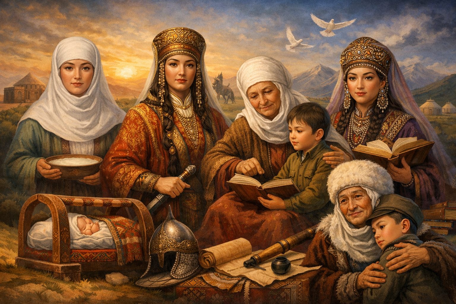 Ұлтты ұйыстырған ұлы аналар