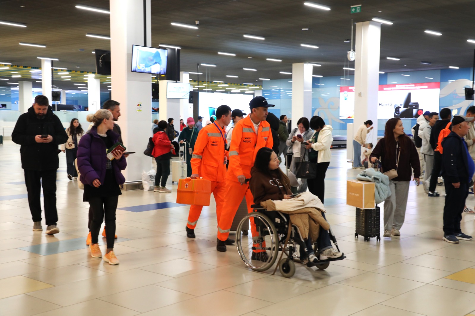 Алматы әуежайына қақтығыс аймағынан 314 қазақстандық жеткізілді