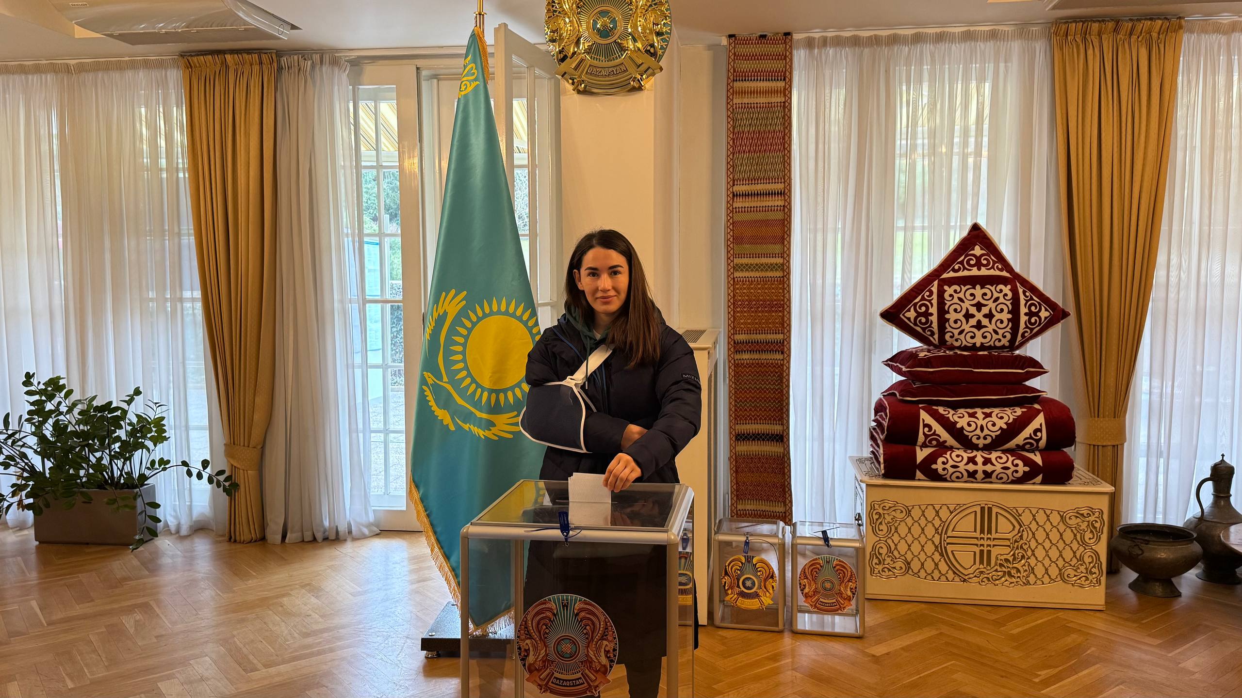 Қазақстанның танымал дзюдошылары Чехияда дауыс берді