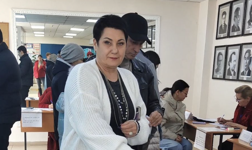 Олимпиада чемпионы Ольга Шишигина Алматыда референдумға қатысты