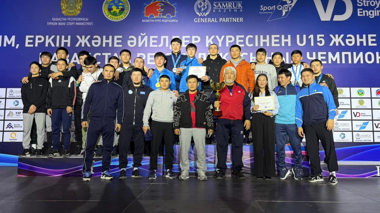 Алматылық балуандар U23 Қазақстан чемпионатында жеңімпаз атанды
