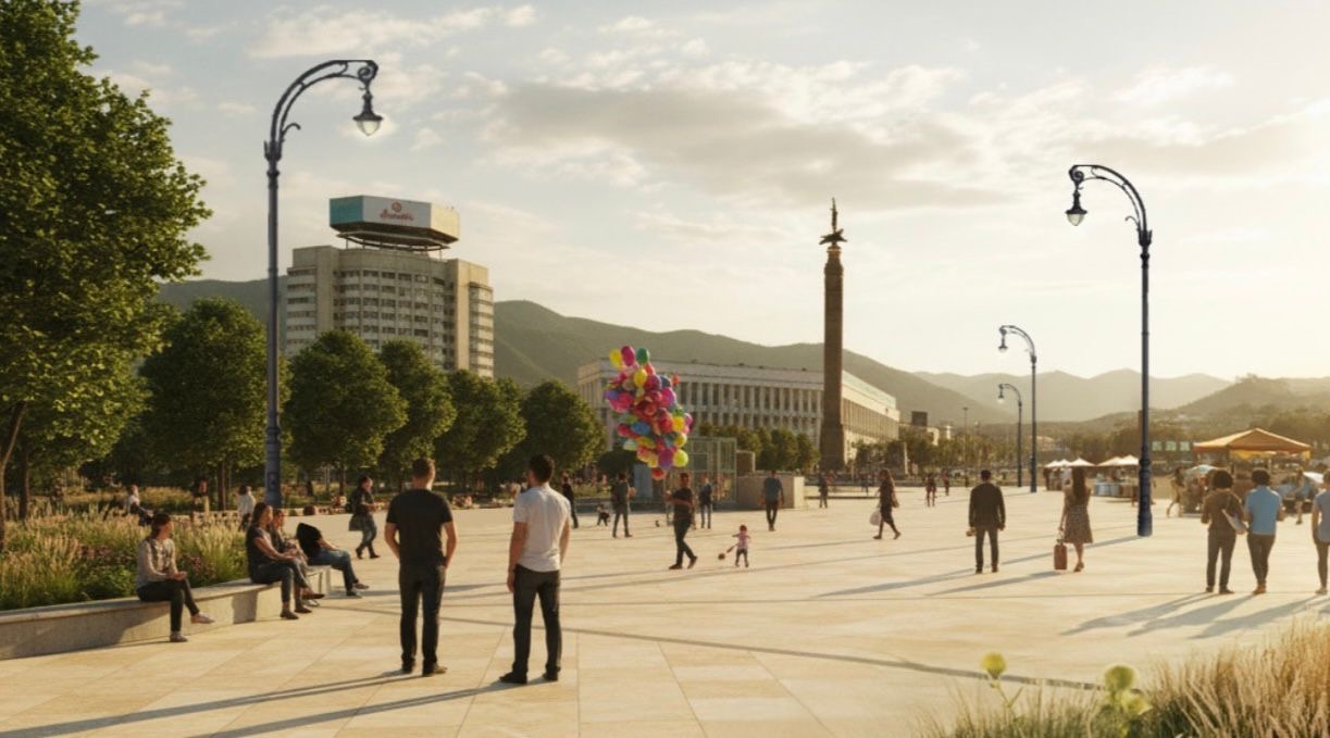 Алматыдағы Сәтбаев көшесі халықаралық стандарттарға сай жаңартылады