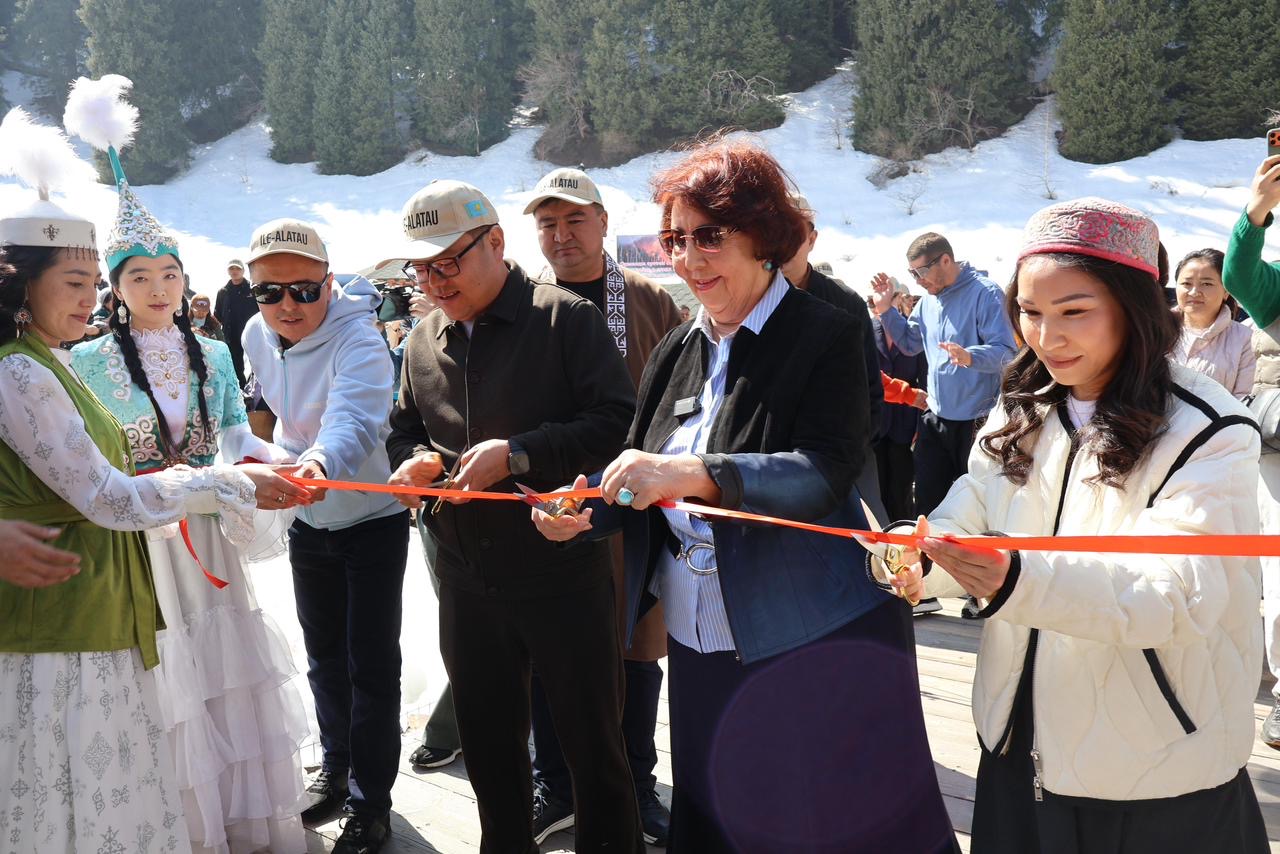 Алматы тауларында “Бұтақты” визит орталығы ашылды