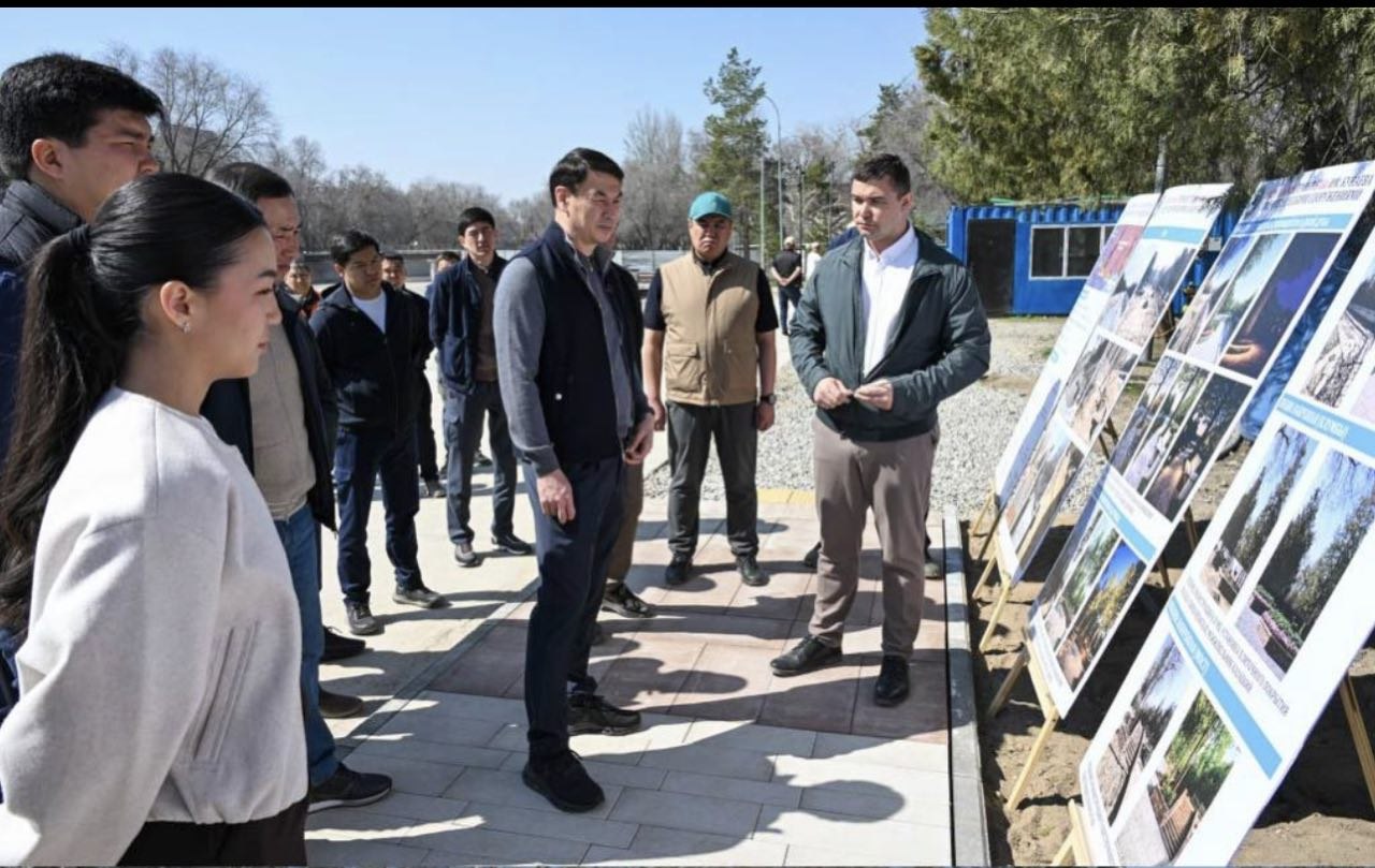 Алматы әкімі Үлкен Алматы каналын қайта жаңғырту жұмыстарын тексерді