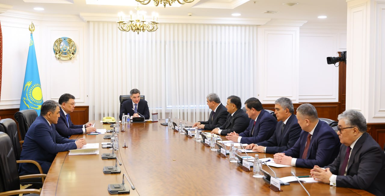 Үкімет басшысы Халықаралық Аралды құтқару қорының мүшелерімен кездесті