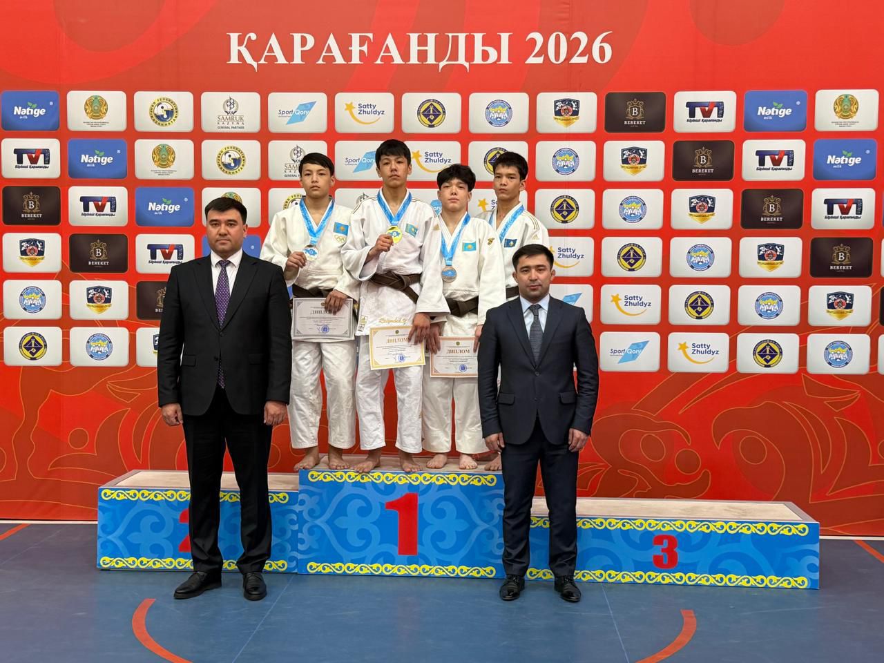 Алматылық дзюдошылар Қазақстан Республикасының чемпионатында жеңіске жетті