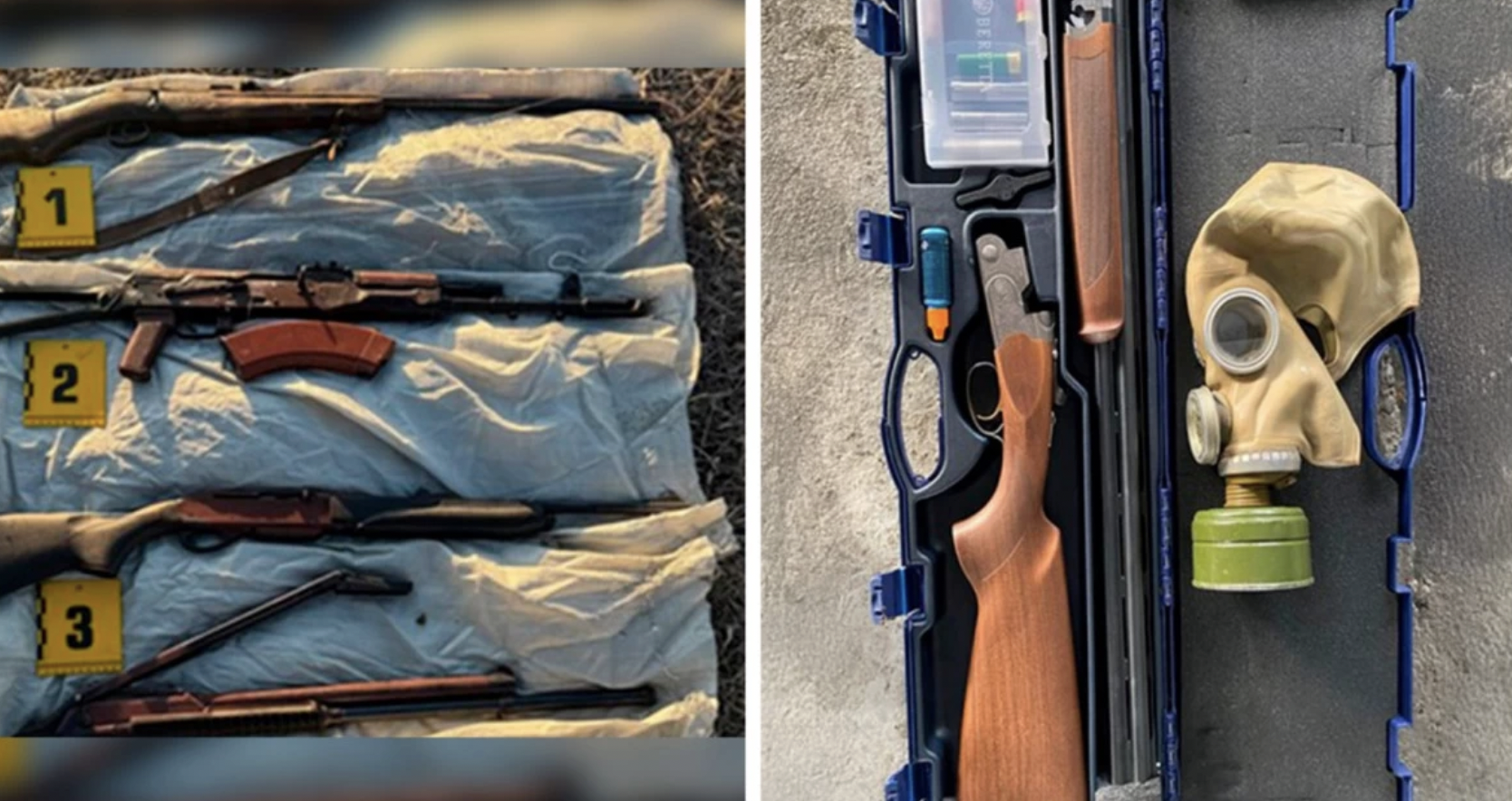 6 "Калашников" автоматы: ҰҚК жыл басынан бері 118 қару тәркіледі 