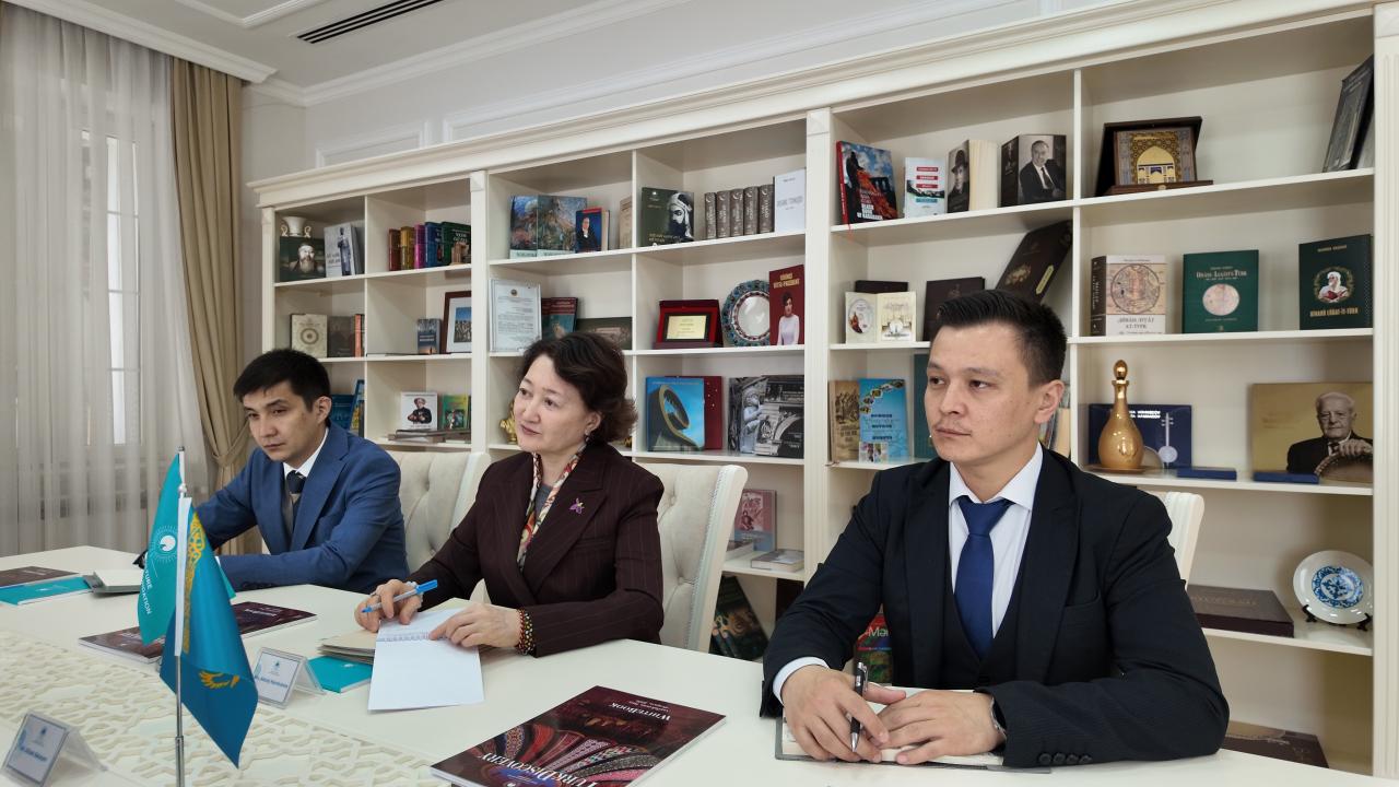 СІМ орынбасары Түркі мәдениеті және мұрасы қорына сапармен келді