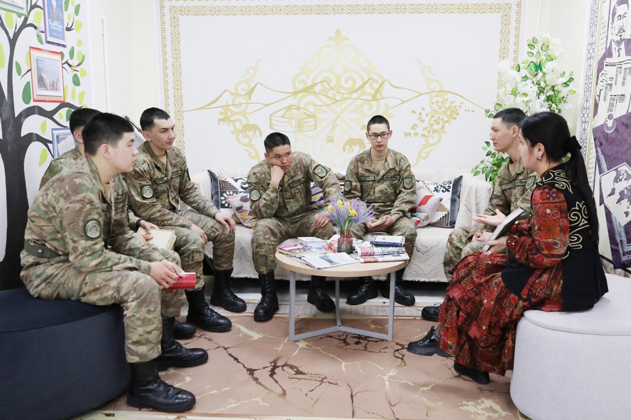 Ұлттық ұланда «BOOKGUARD» әдебичелленджі басталды